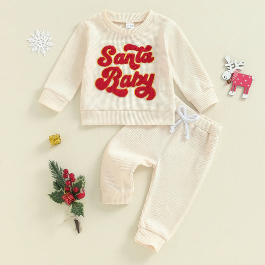 Santa Baby Set – Weihnachtsoutfit für Kleinkinder und Babys